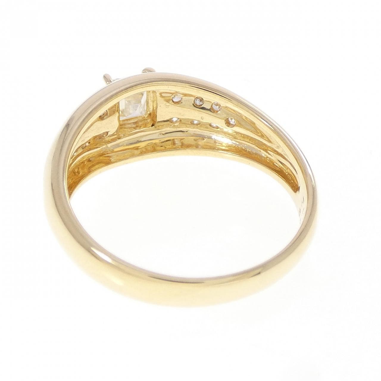 K18YG ダイヤモンド リング 0.29CT