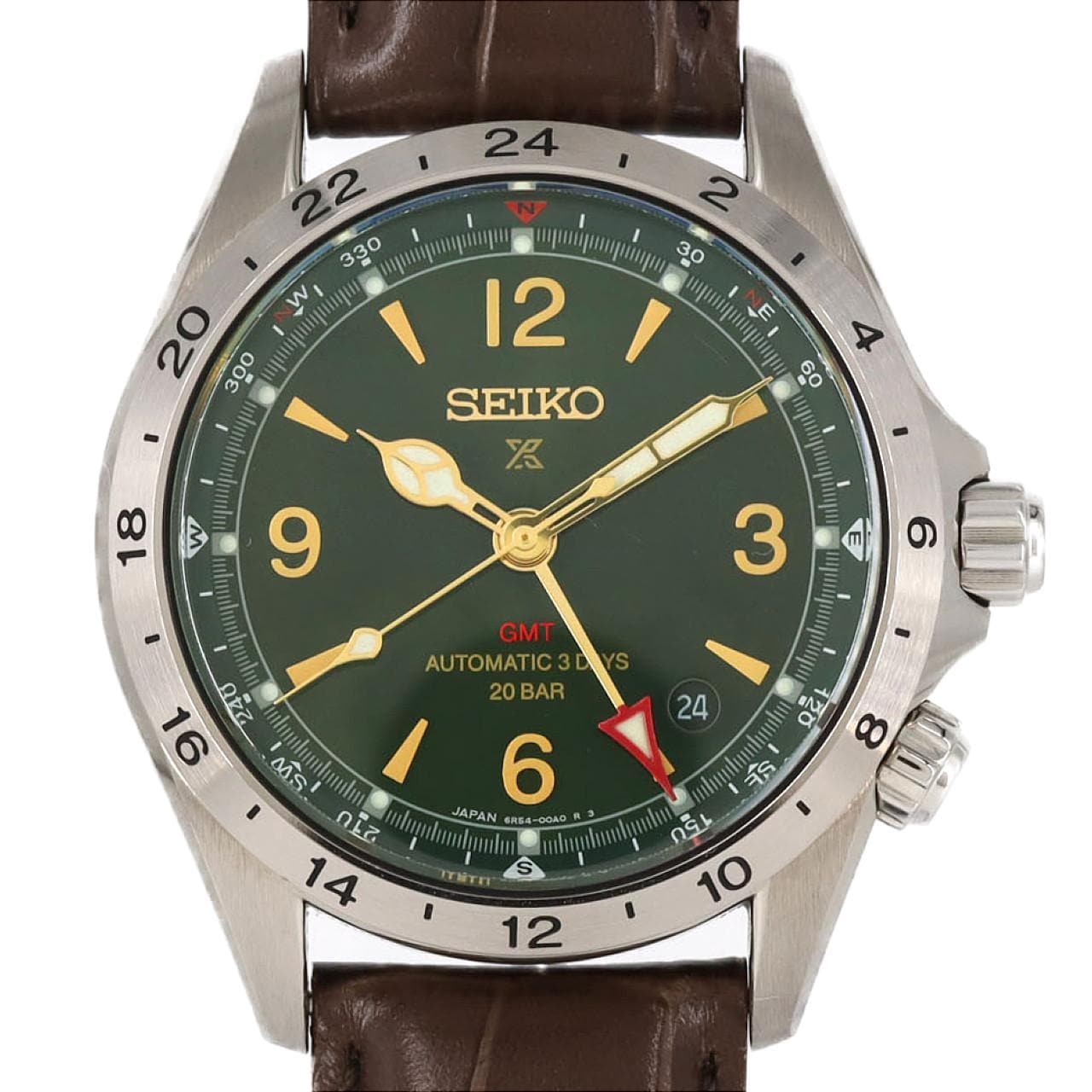 SEIKO Alpinist 6R54-00B0/SBEJ005 SS自動上弦