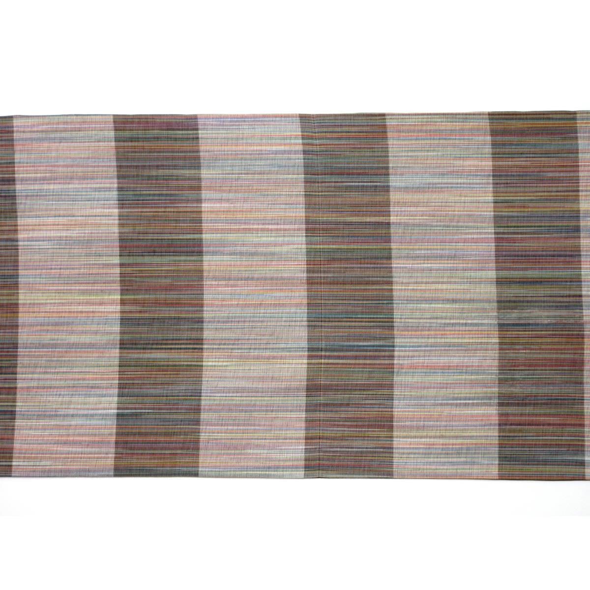 [Unused items] Fukuro obi pongee weave Zento pattern