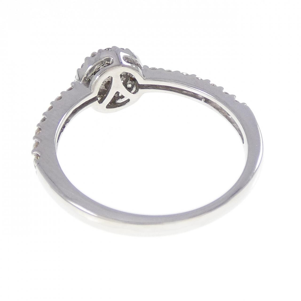 K18WG ダイヤモンド リング 0.37CT