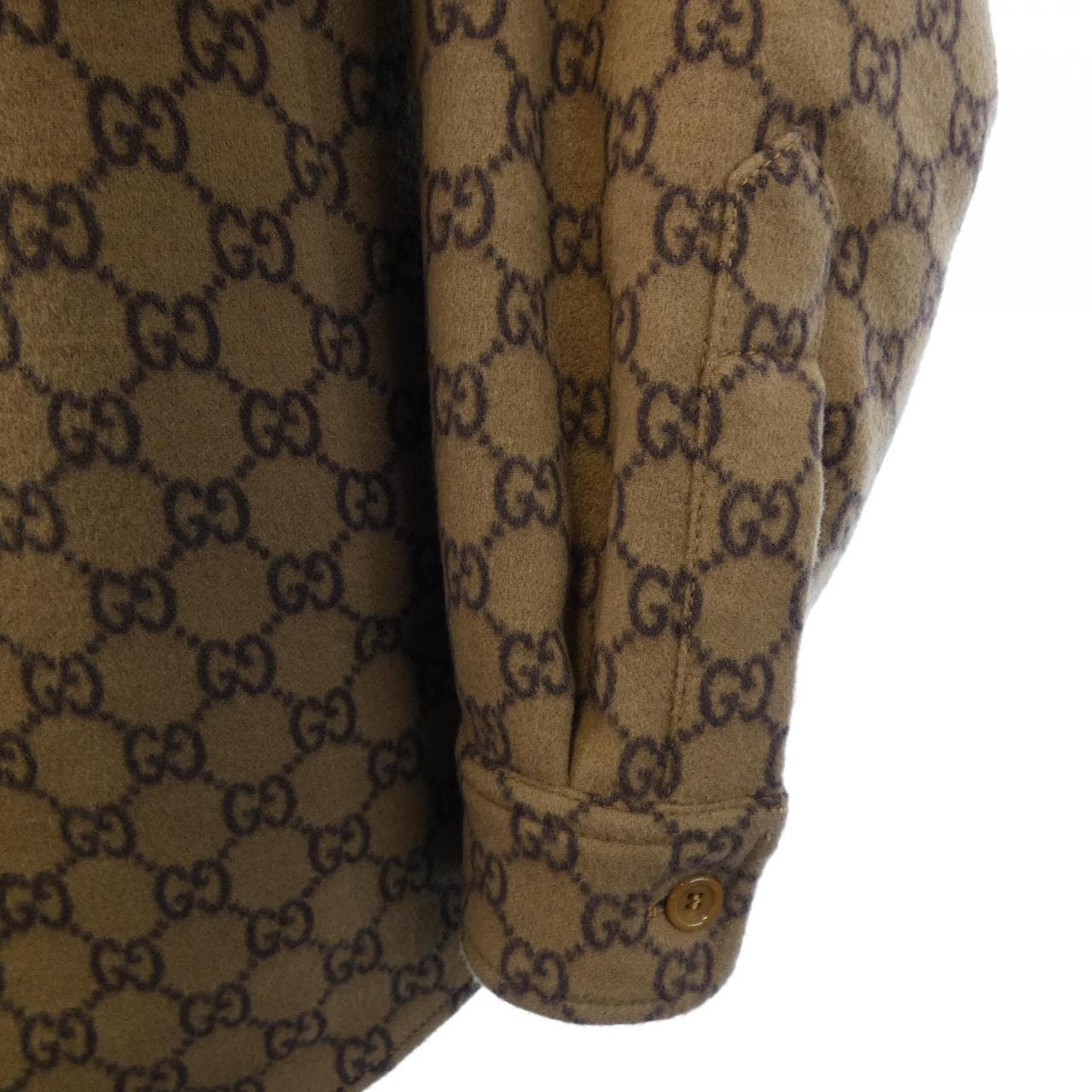 グッチ GUCCI GGウールフランネル パデッドオーバーシャツ 762183 ZAPDW ジャケット