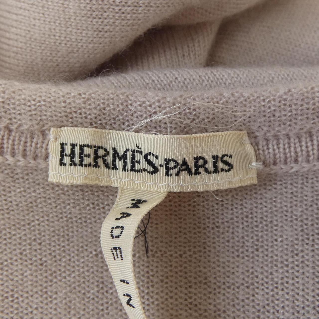 【ヴィンテージ】エルメス HERMES RENCONTRE OCEANE ツイルレーヌ. ニット