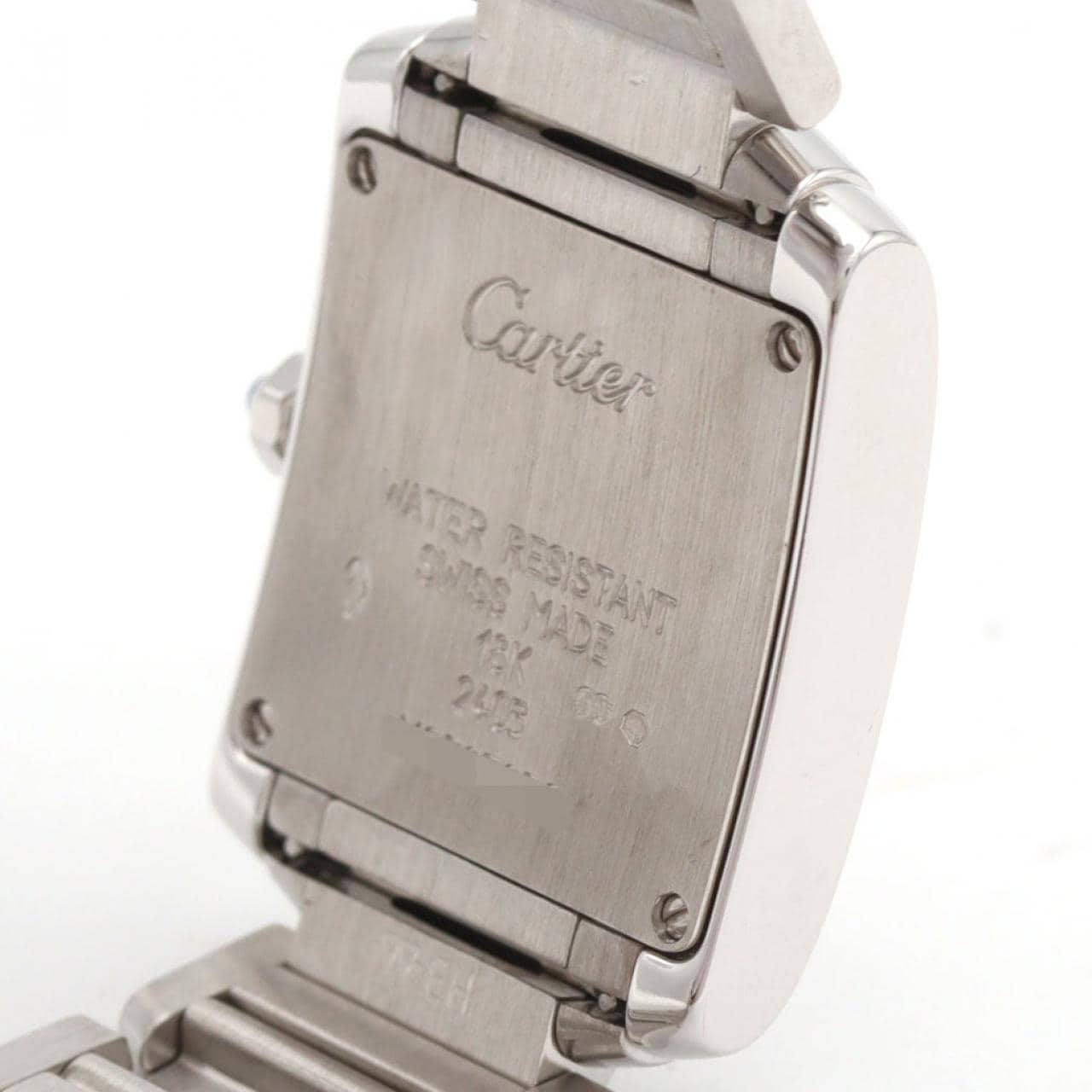 カルティエ タンクフランセーズSM WG W50012S3 WG クォーツ