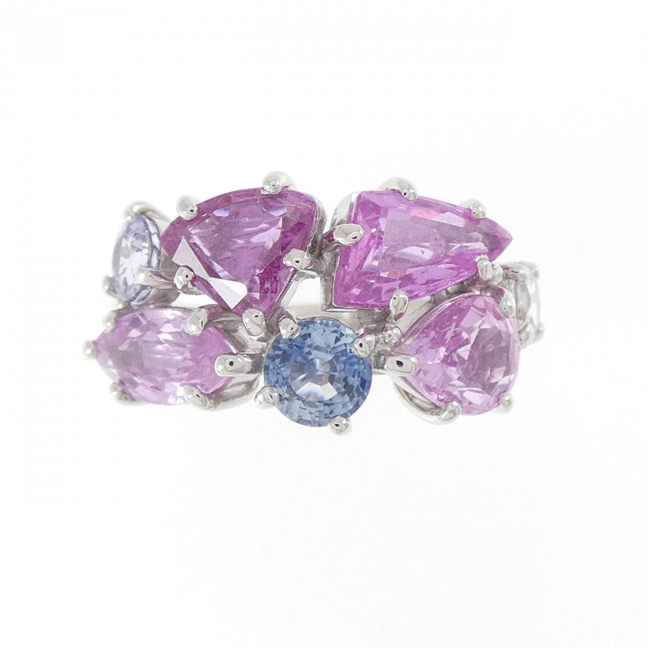 PT900 サファイヤ リング 5.78CT