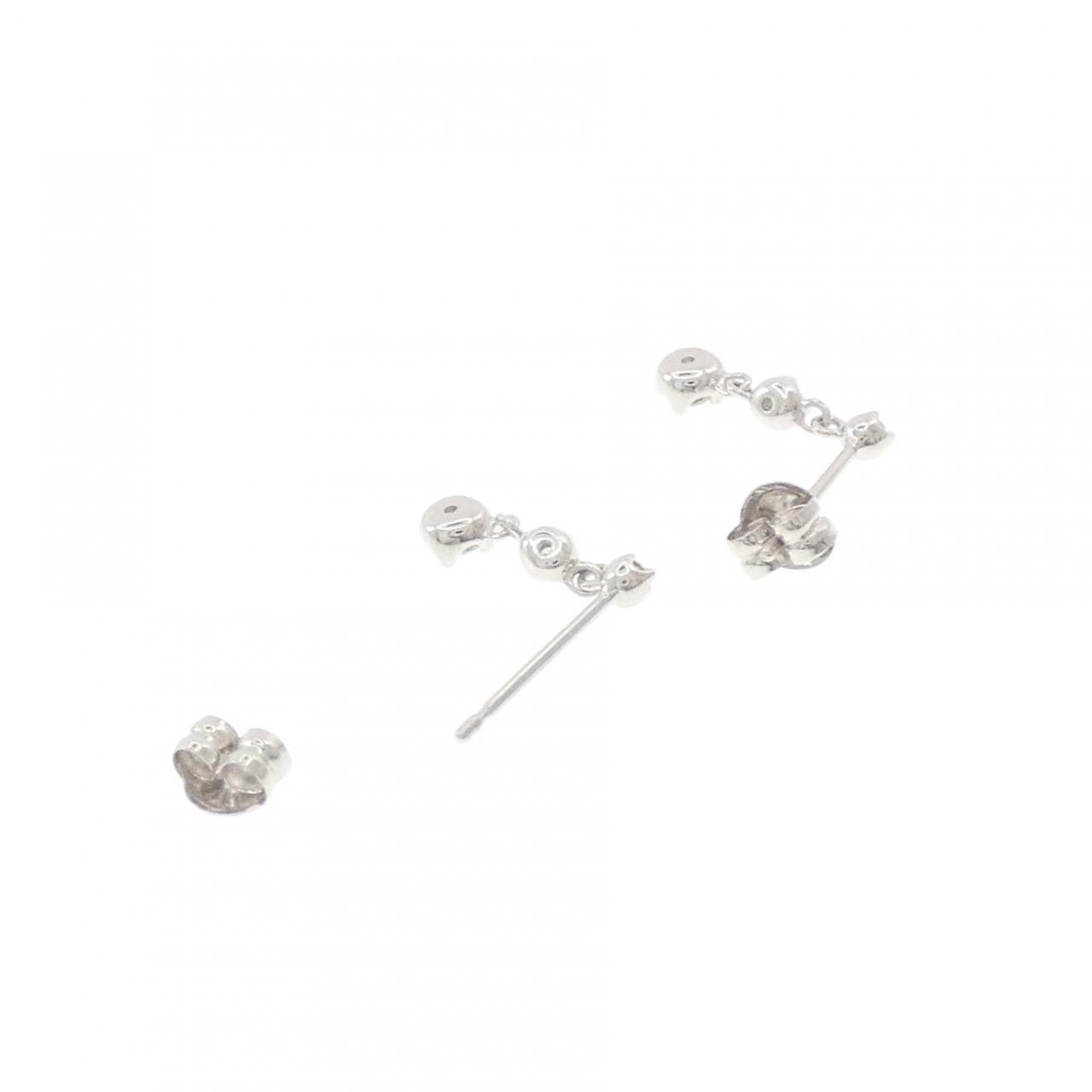 4゜C ダイヤモンド ピアス