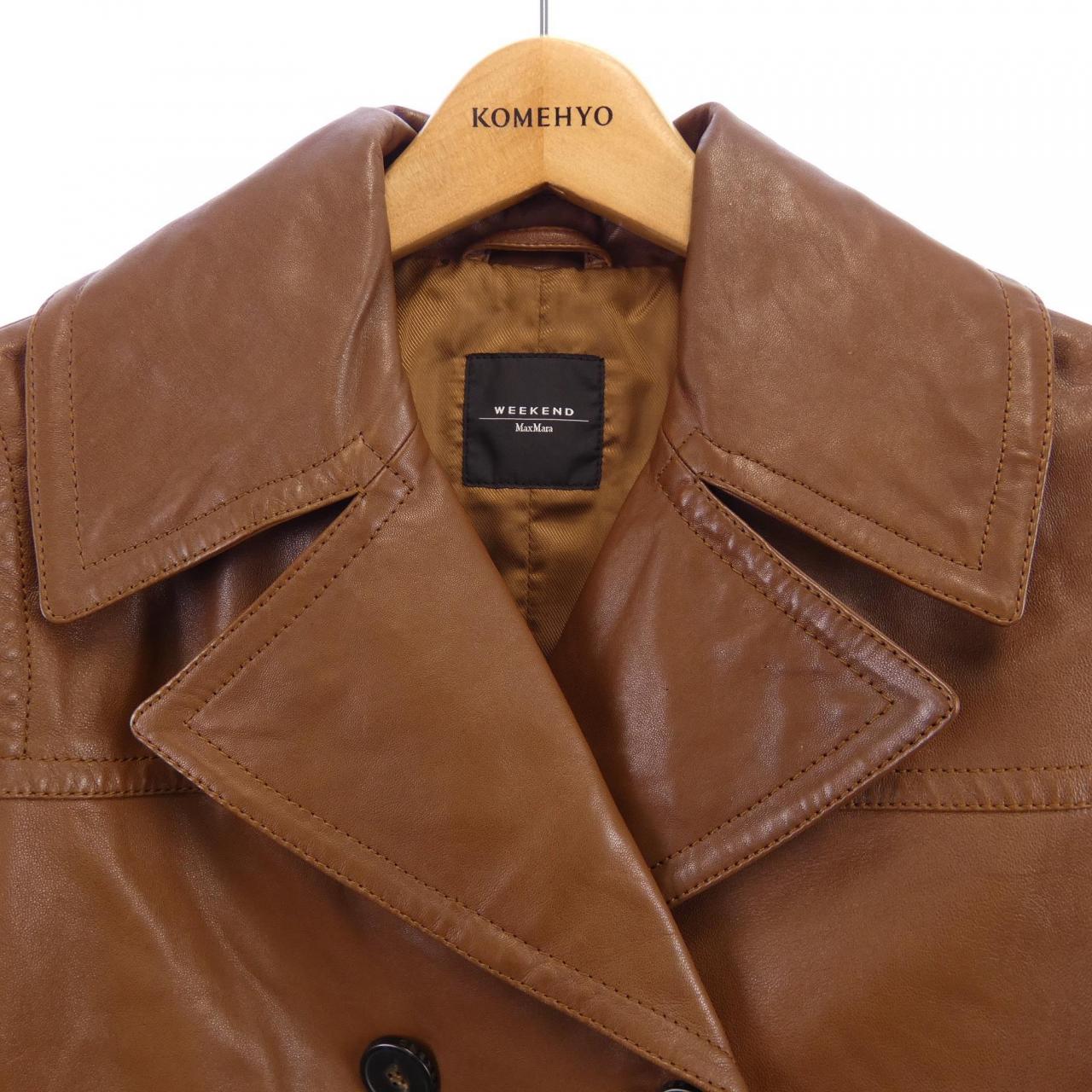 マックスマーラウィークエンド Max Mara weekend 544104276 レザージャケット
