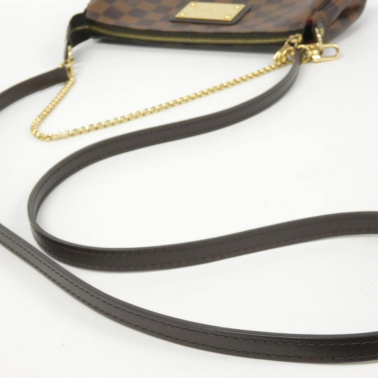 ルイヴィトン ダミエ エヴァ N55213 ショルダーバッグ