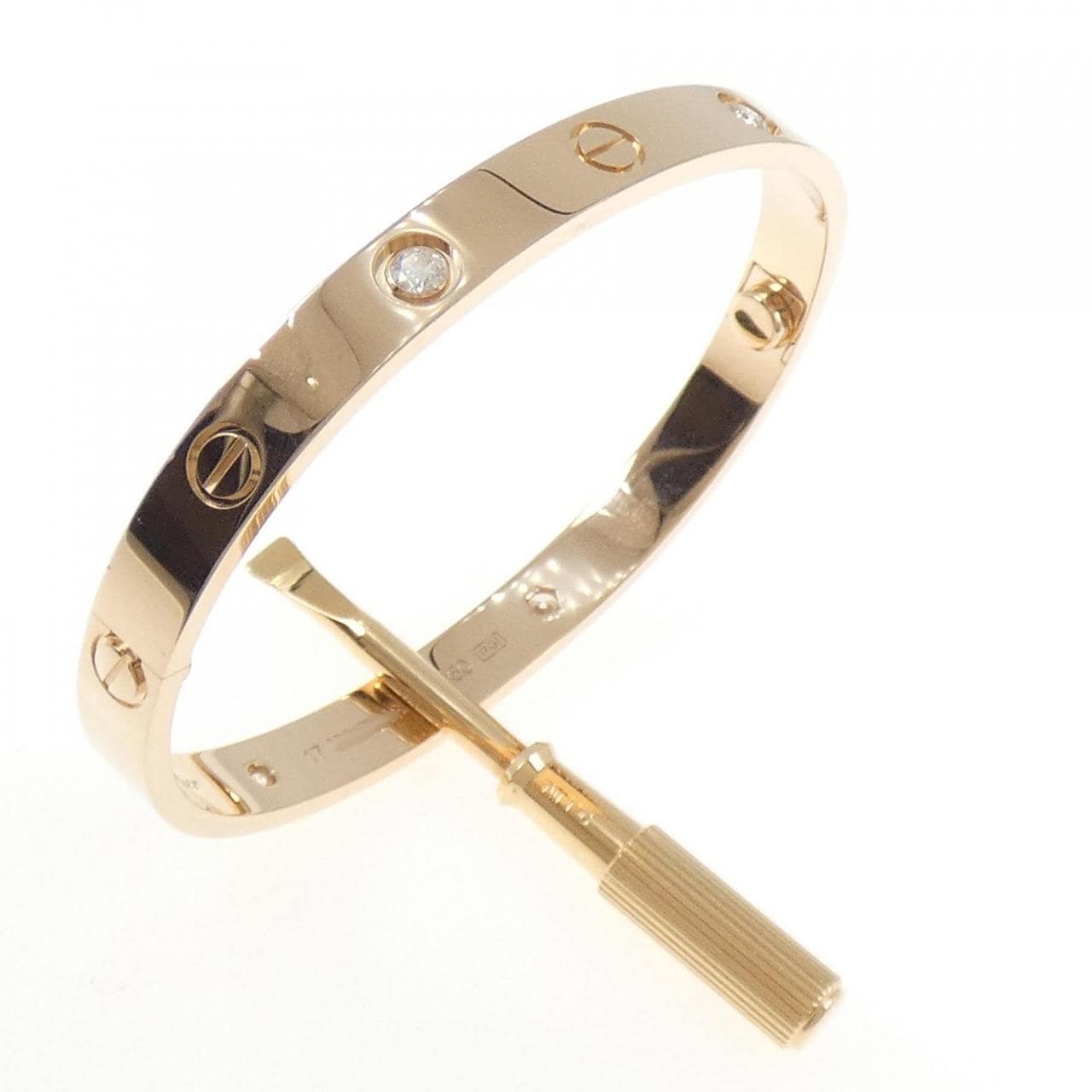 カルティエ ラブブレスレット 4P