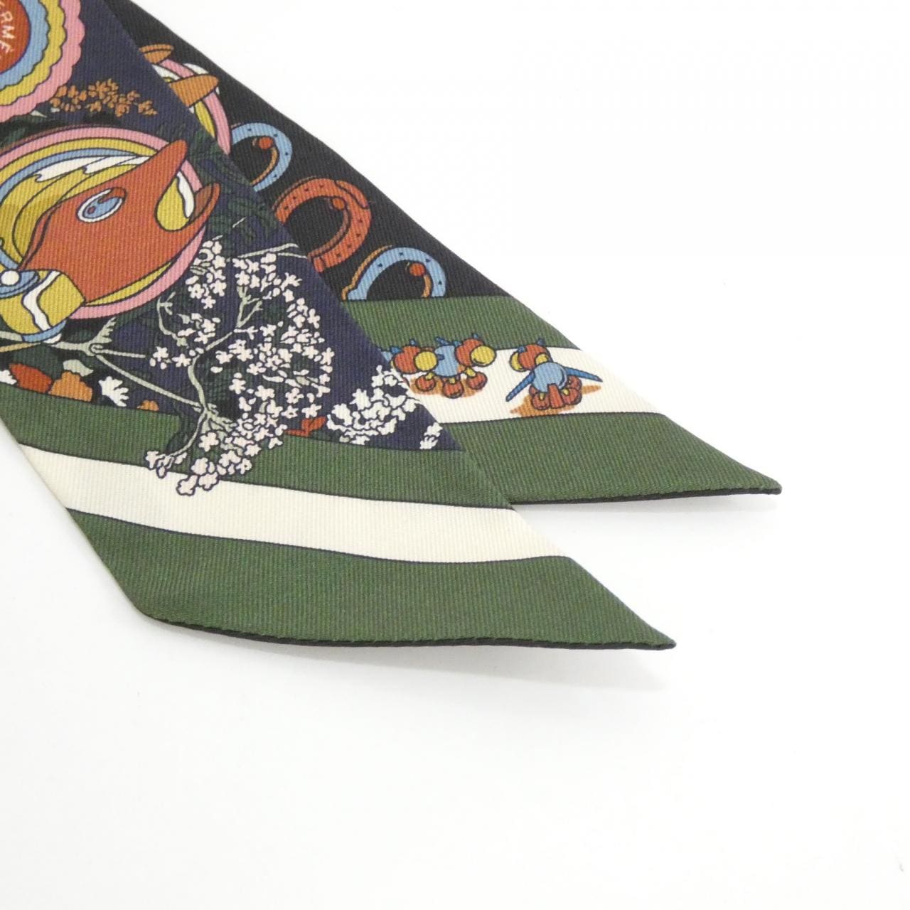 エルメス PONY PIT STOP ツイリー 064207S スカーフ