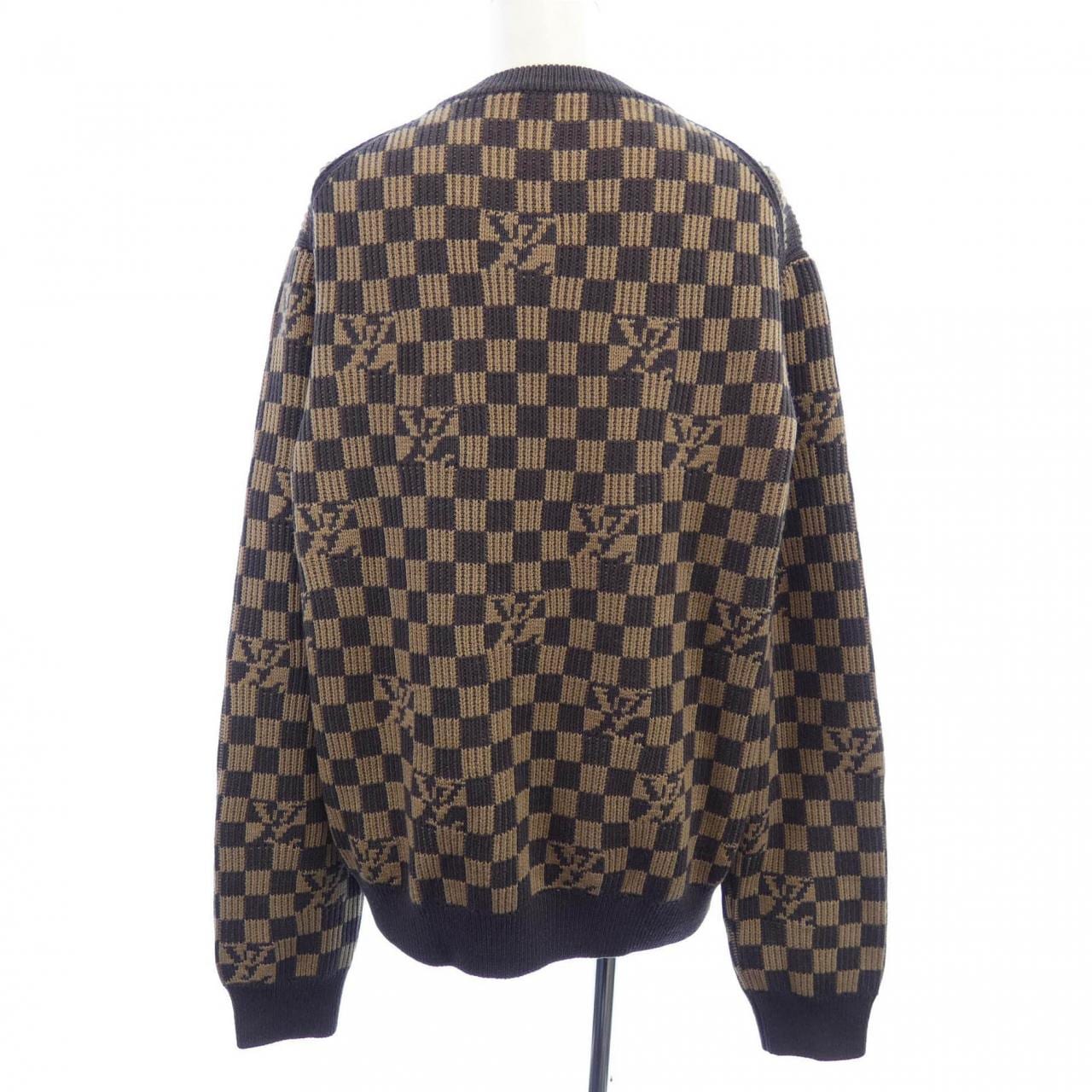 ルイヴィトン LOUIS VUITTON リブデニムクルーネック HLN77WZLL ニット
