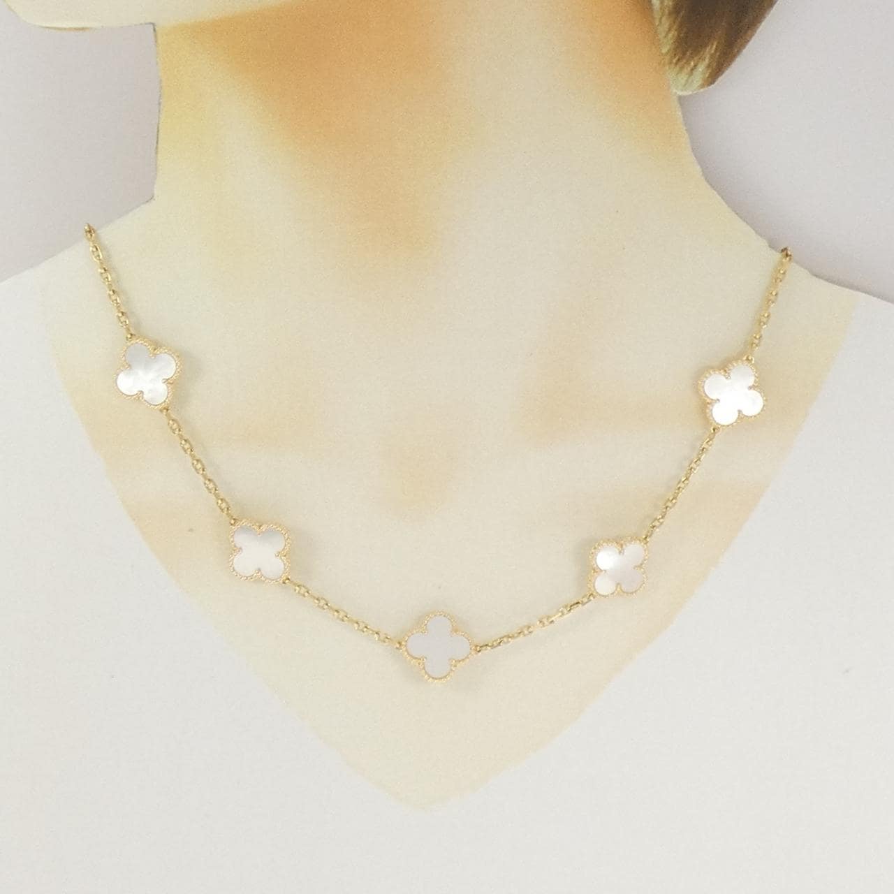 ヴァンクリーフ&アーペル ヴィンテージアルハンブラ 10モチーフ ネックレス