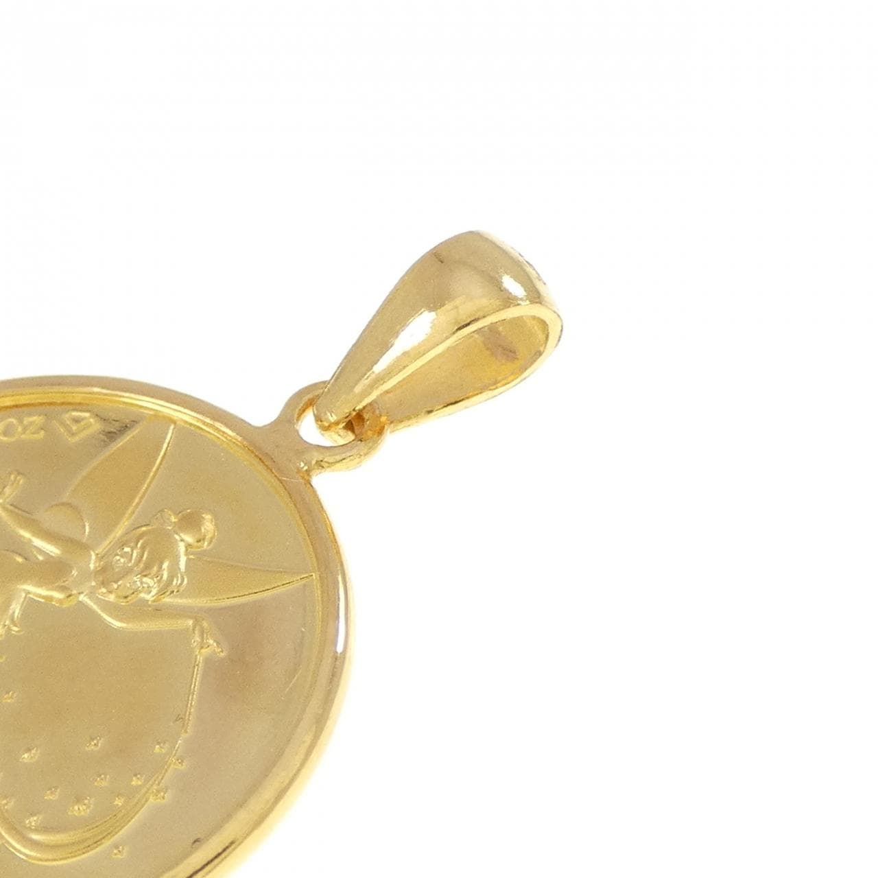 K24YG(枠) コイン ペンダント