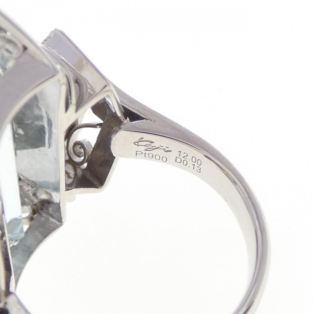 キウチケンジ アクアマリン リング 12.00CT