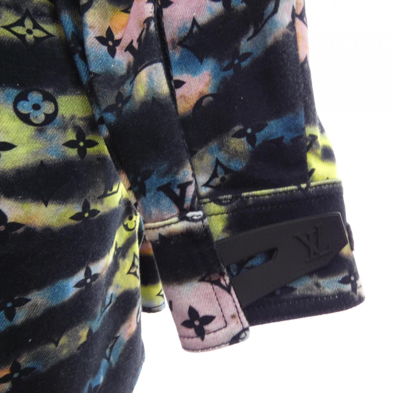 ルイヴィトン LOUIS VUITTON プリンテッドモノグラムタイダイデニムシャツ HLA10WH98 シャツ