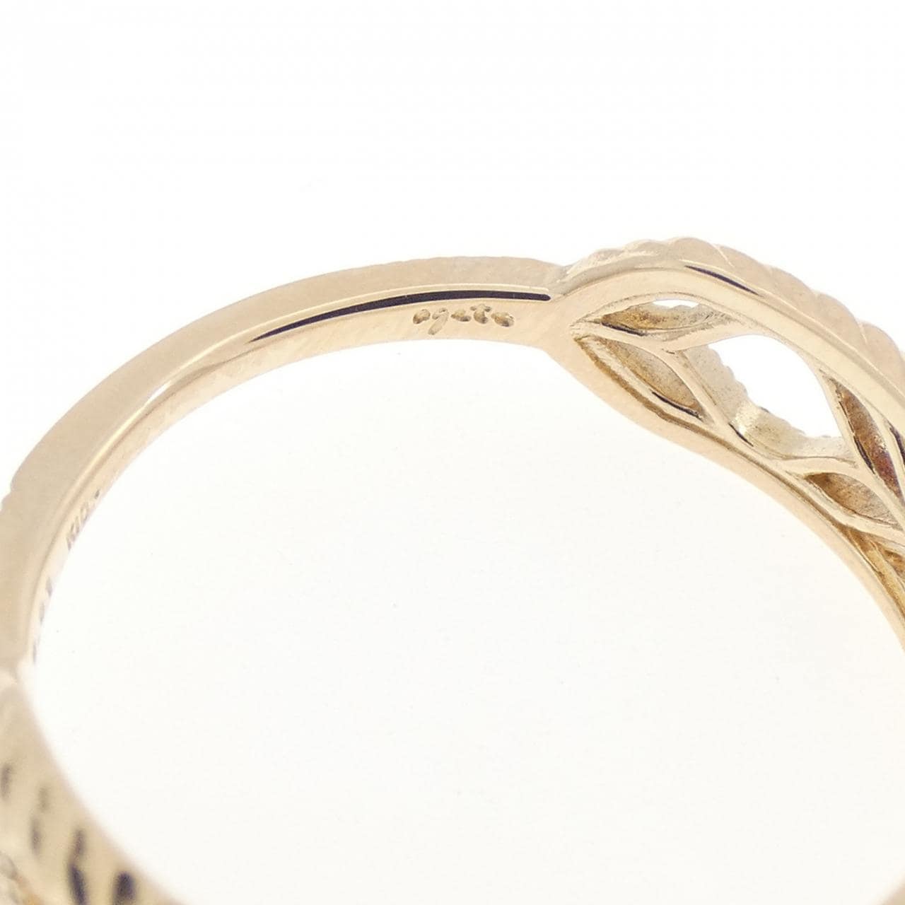 アガット ダイヤモンド リング 0.01CT