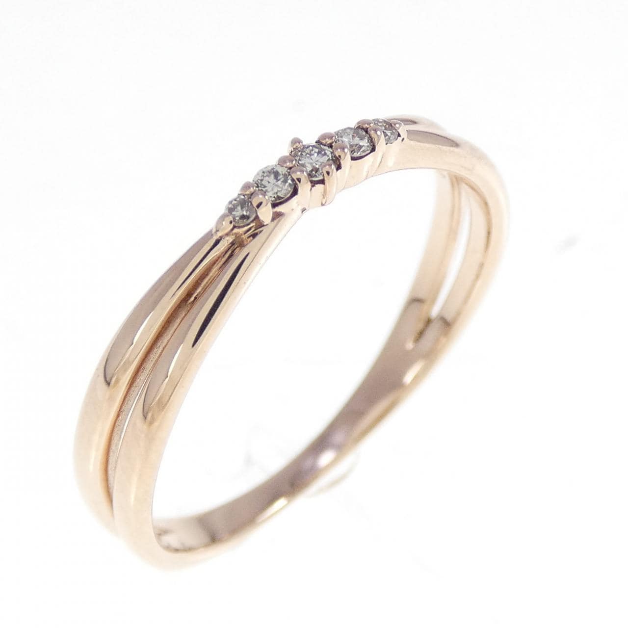 K10PG ダイヤモンド リング 0.03CT