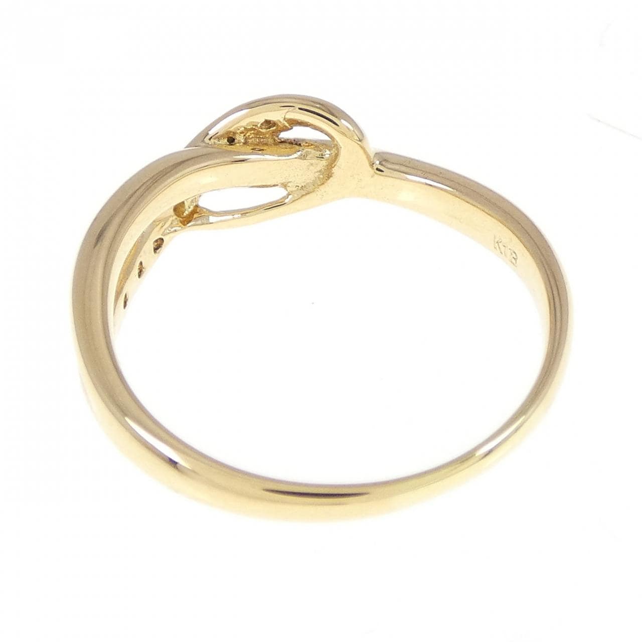 K18YG ダイヤモンド リング 0.07CT