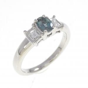 PT900 アレキサンドライト リング 0.34CT