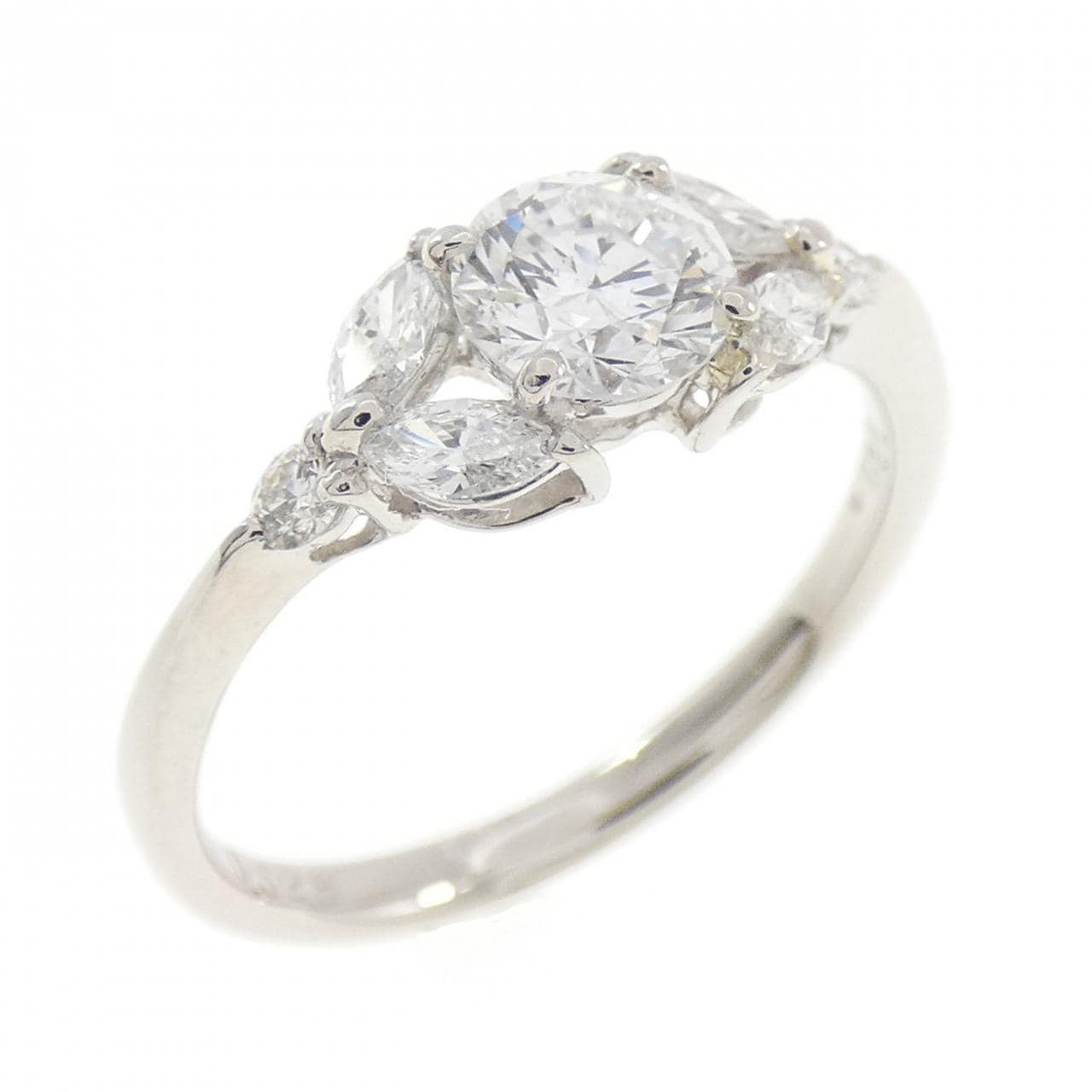 PT900 ダイヤモンド リング 0.528CT E SI2 VG