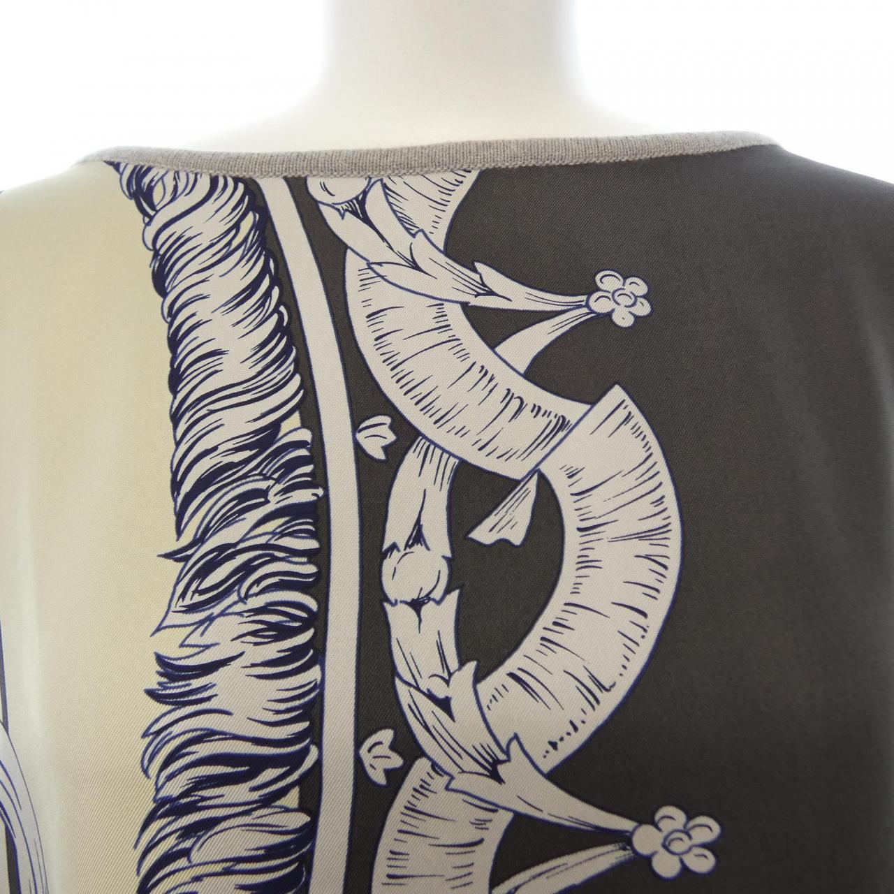 エルメス HERMES *07-7761 ツイルレーヌ ワンピース