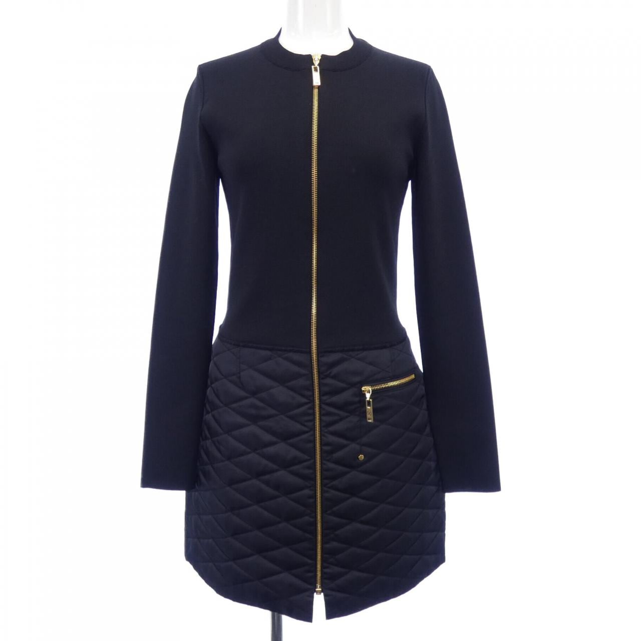 ルイヴィトン LOUIS VUITTON バイマテリアルAラインニットドレス FIKD01OUI ワンピース