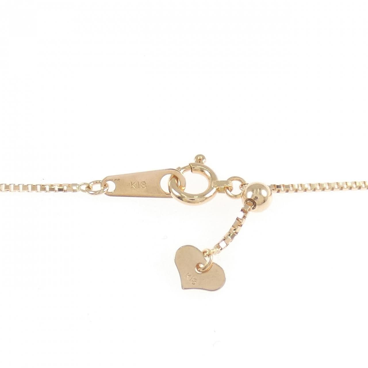 K18PG モルガナイト ネックレス 2.30CT