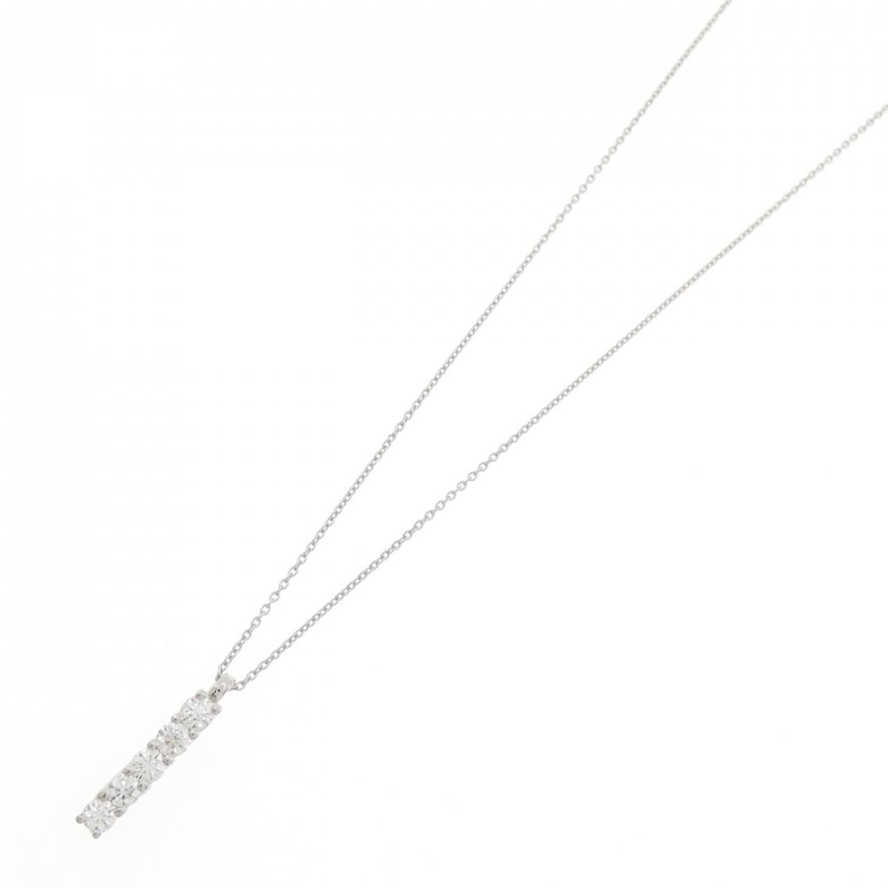 PT900/PT850 ダイヤモンド ネックレス 0.577CT