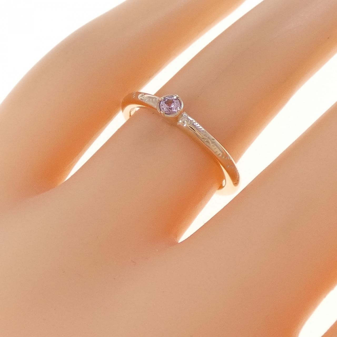 K10PG ガーネット リング