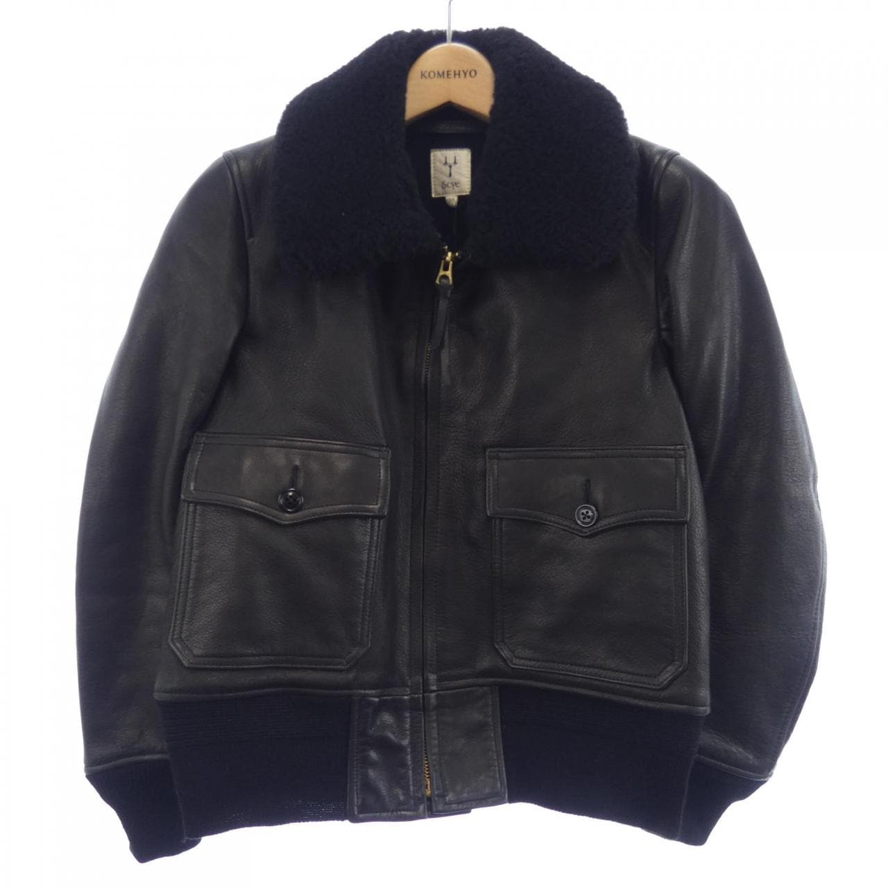 サイ SCYE MPB-182W レザーライダースジャケット