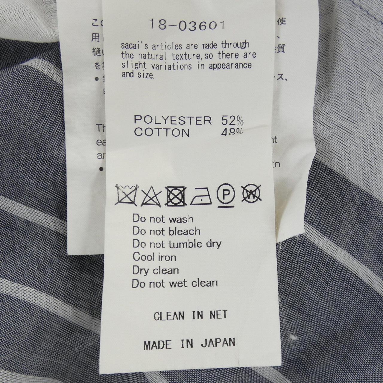 サカイ SACAI 18-03601 S／Sシャツ