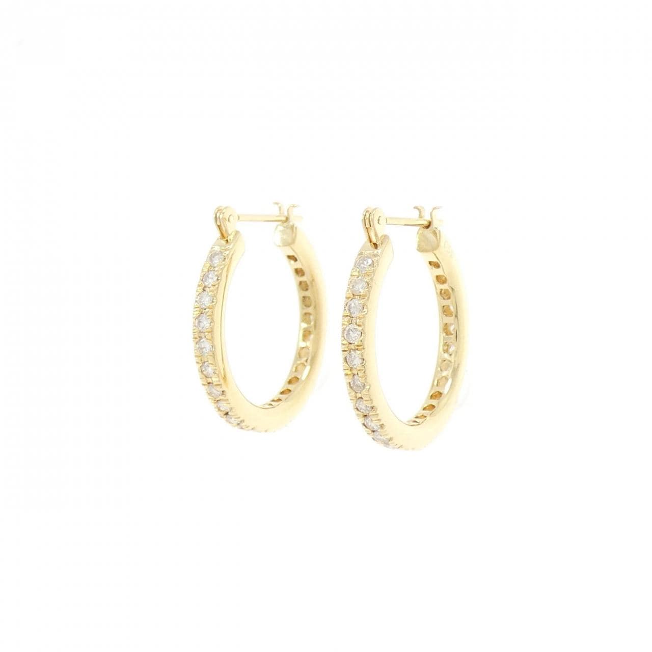 K18YG ダイヤモンド ピアス 0.50CT
