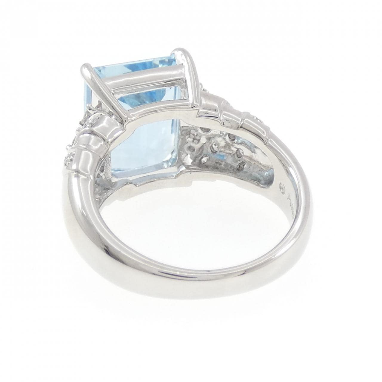 タサキ アクアマリン リング 6.03CT