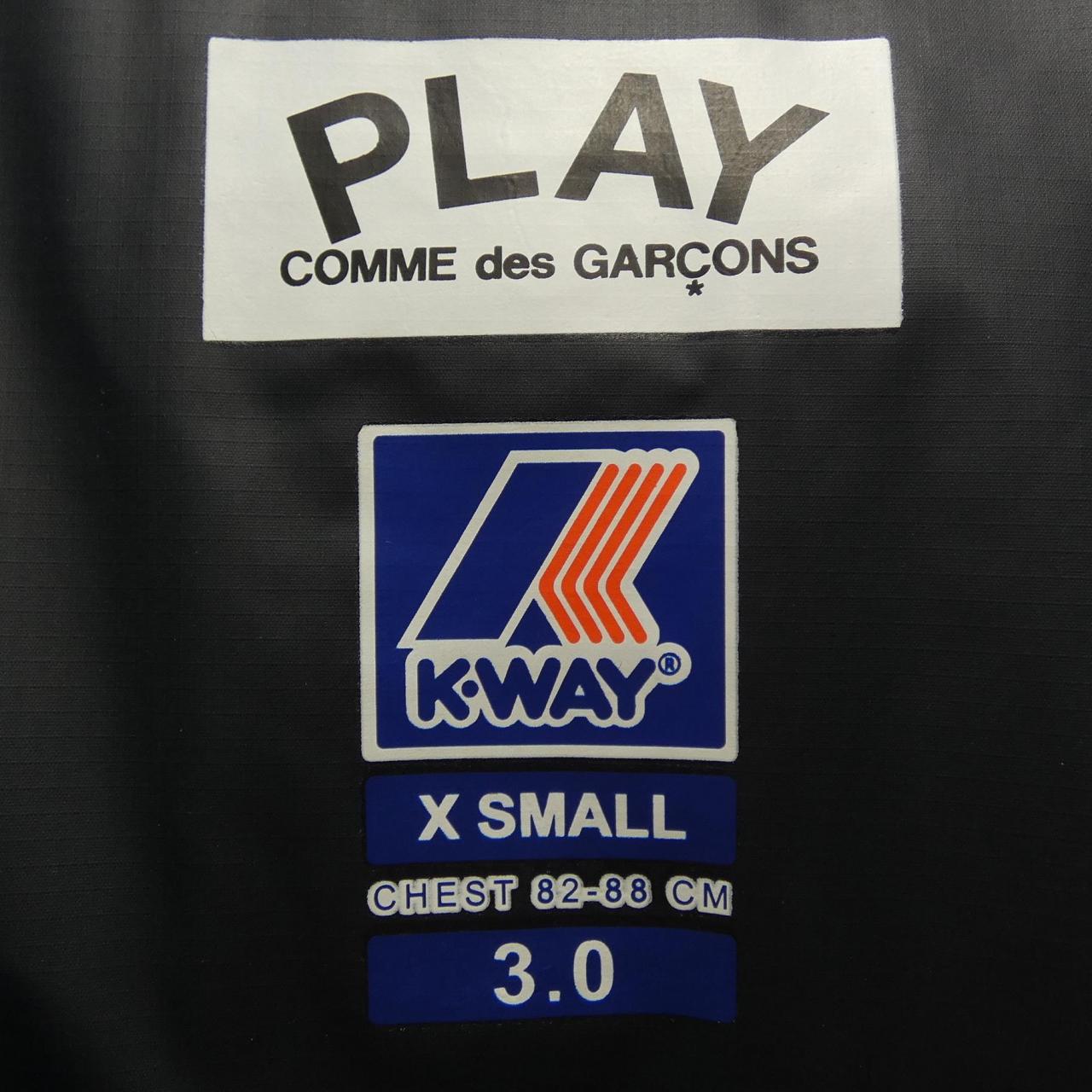 プレイコムデギャルソン PLAY COMME des GARCONS K-WAY ブルゾン