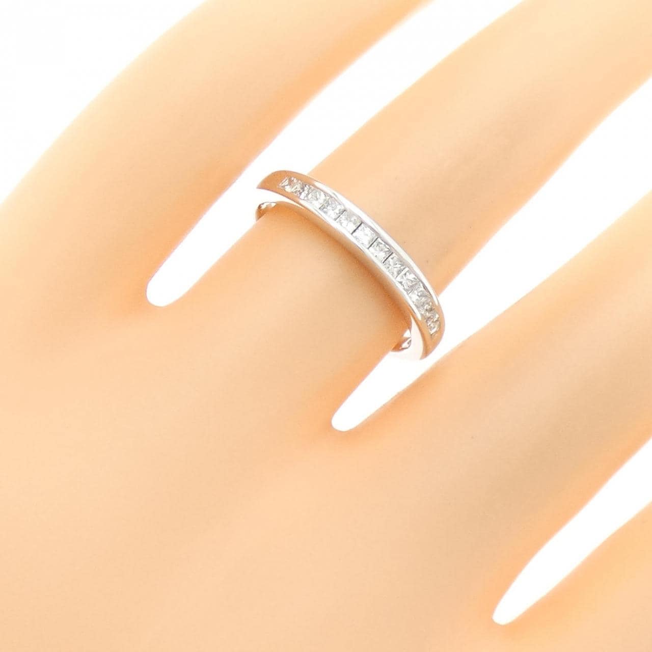18KWG ダイヤモンド リング 0.25CT