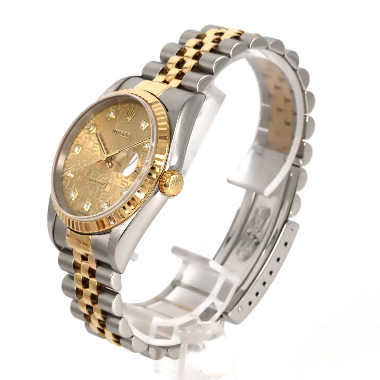 ロレックス デイトジャスト 16233G SSxYG 自動巻 Y番