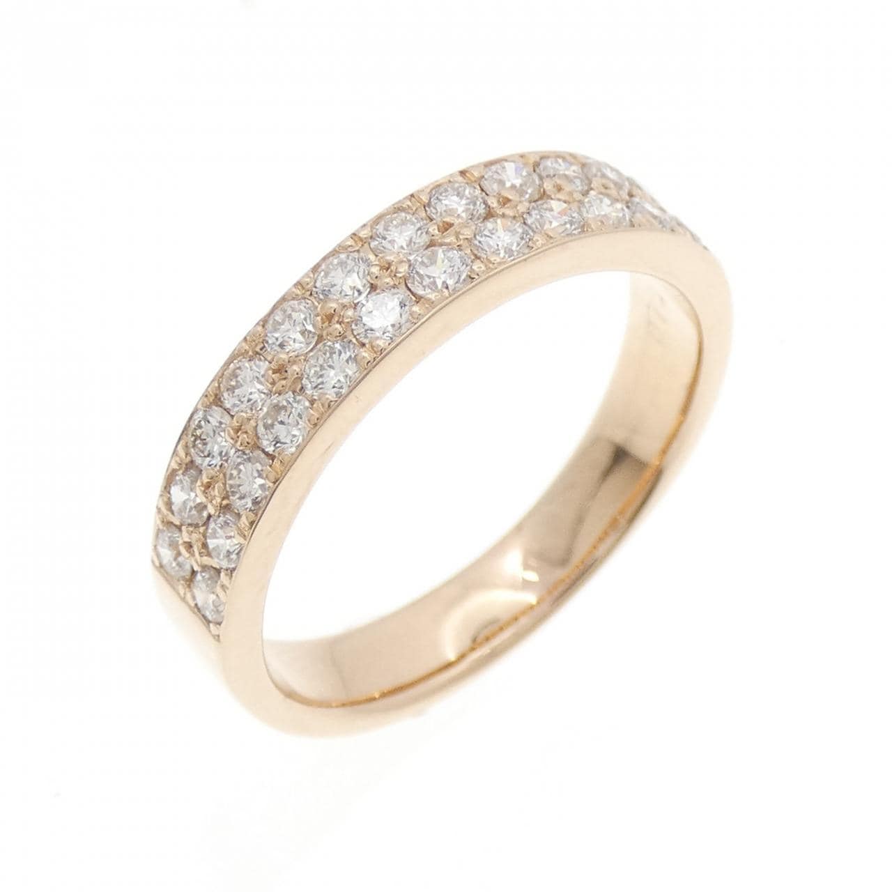 K18PG ダイヤモンド リング 0.70CT