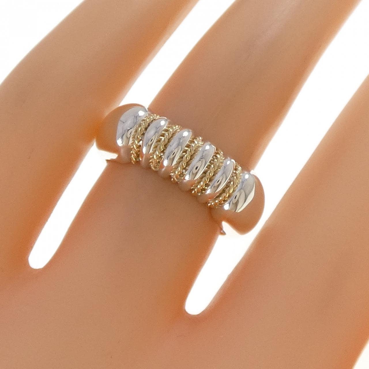 【ヴィンテージ】ティファニー 925/750YG リング