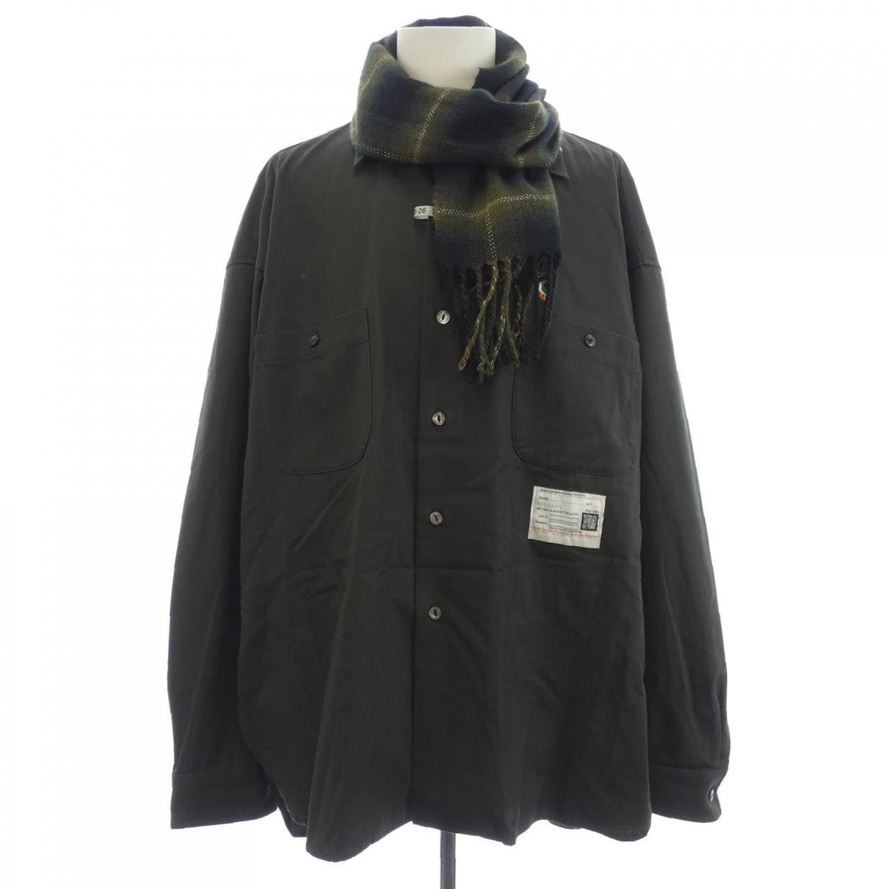 メゾンミハラヤスヒロ MAISON MIHARA YASUHI A15SH084 シャツ
