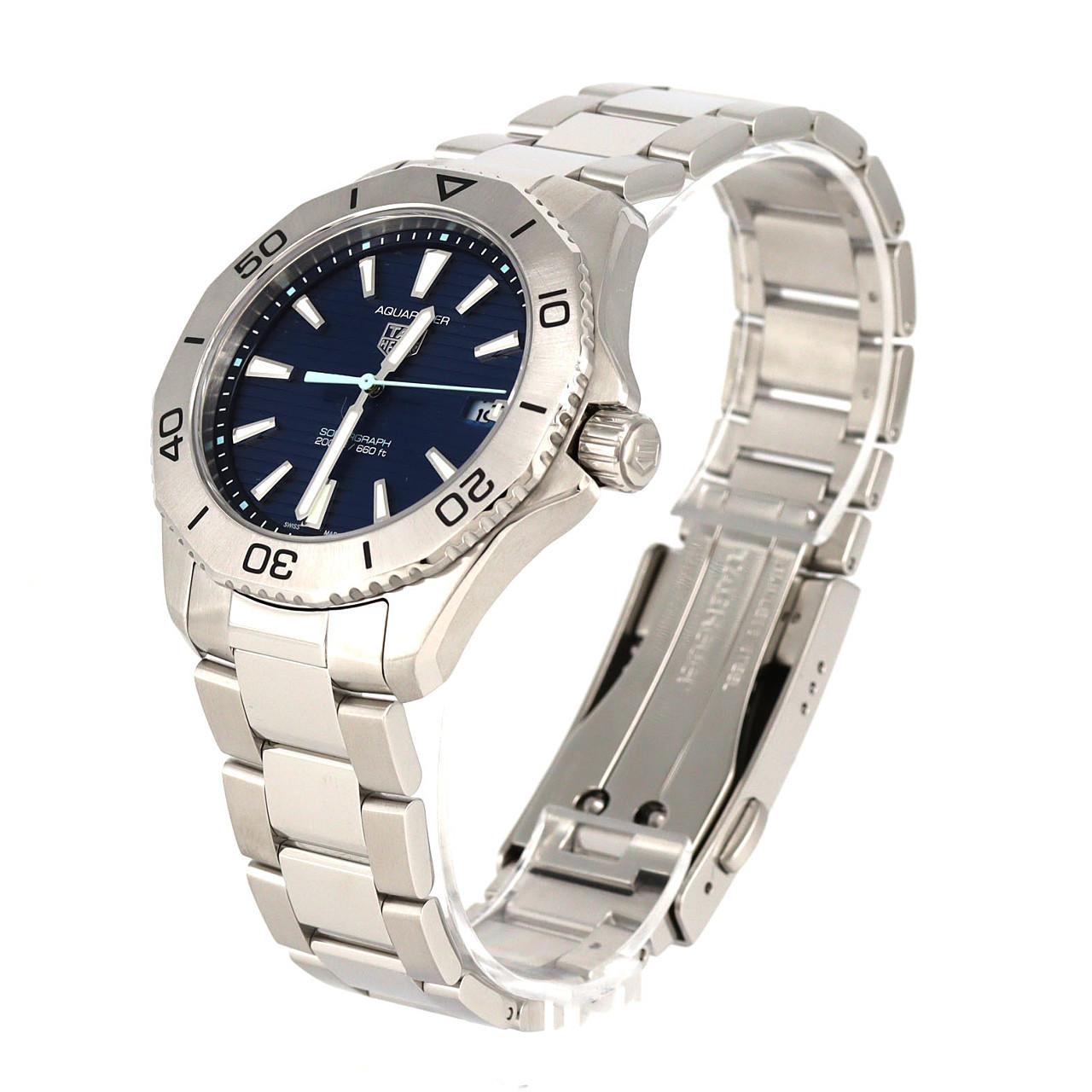 タグ･ホイヤー アクアレーサープロフェッショナル200ソーラーグラフ WBP1113.BA0000 SS ソーラークォーツ