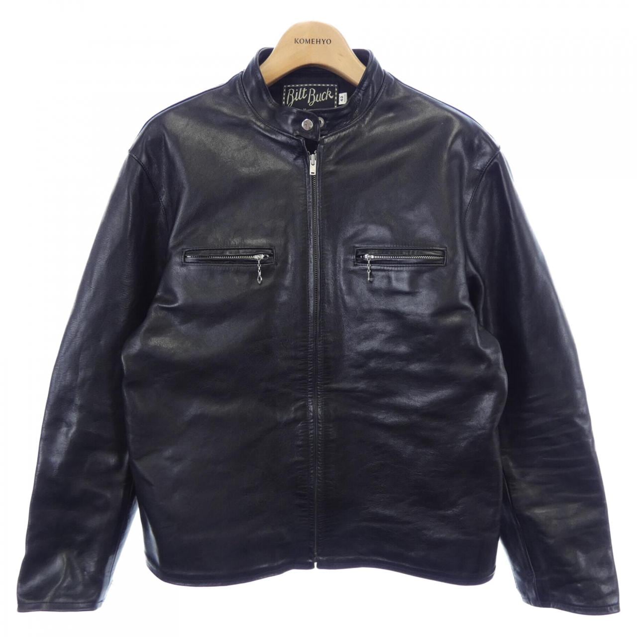 BILTBUCK レザーライダースジャケット