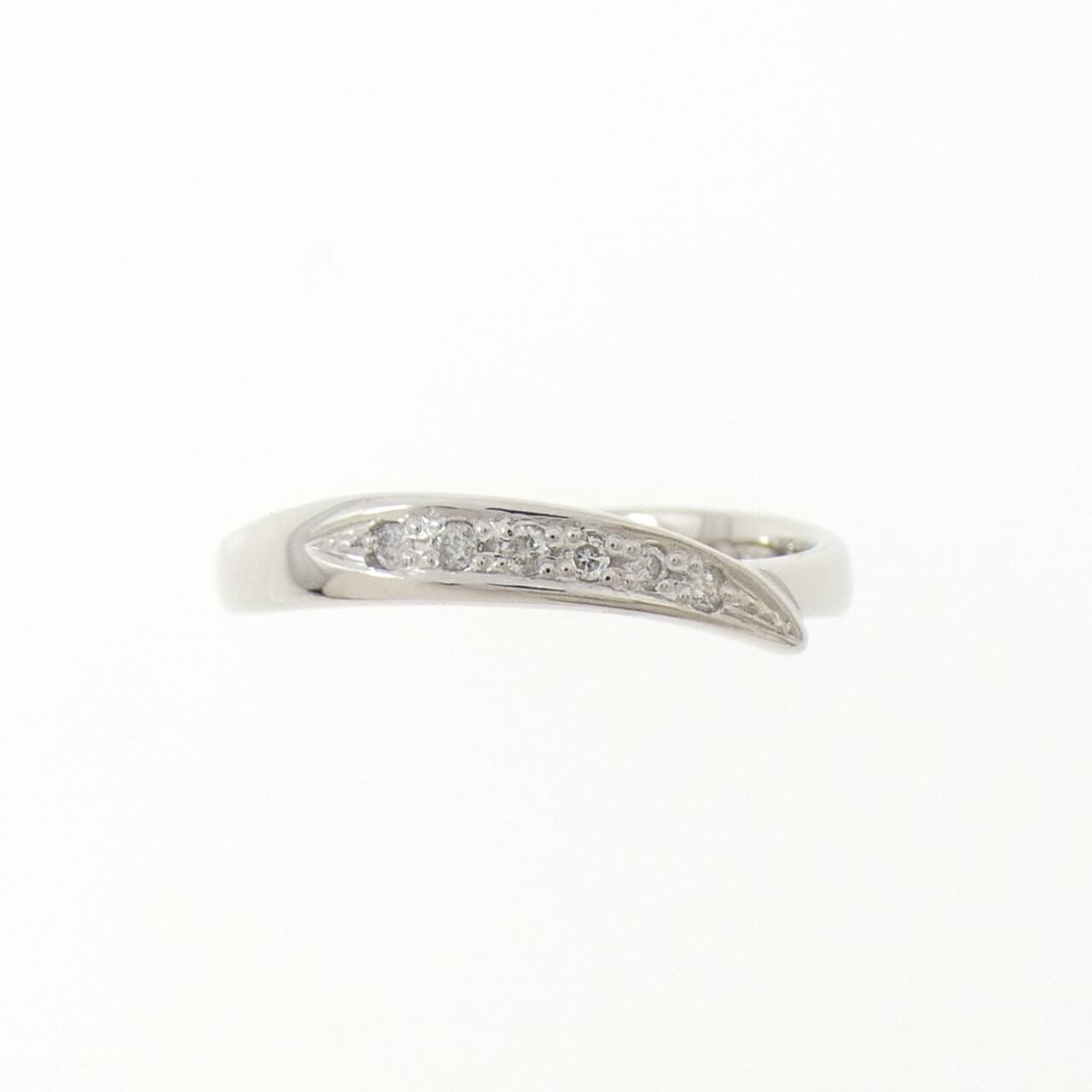 PT900 Diamond Ring 0.04CT