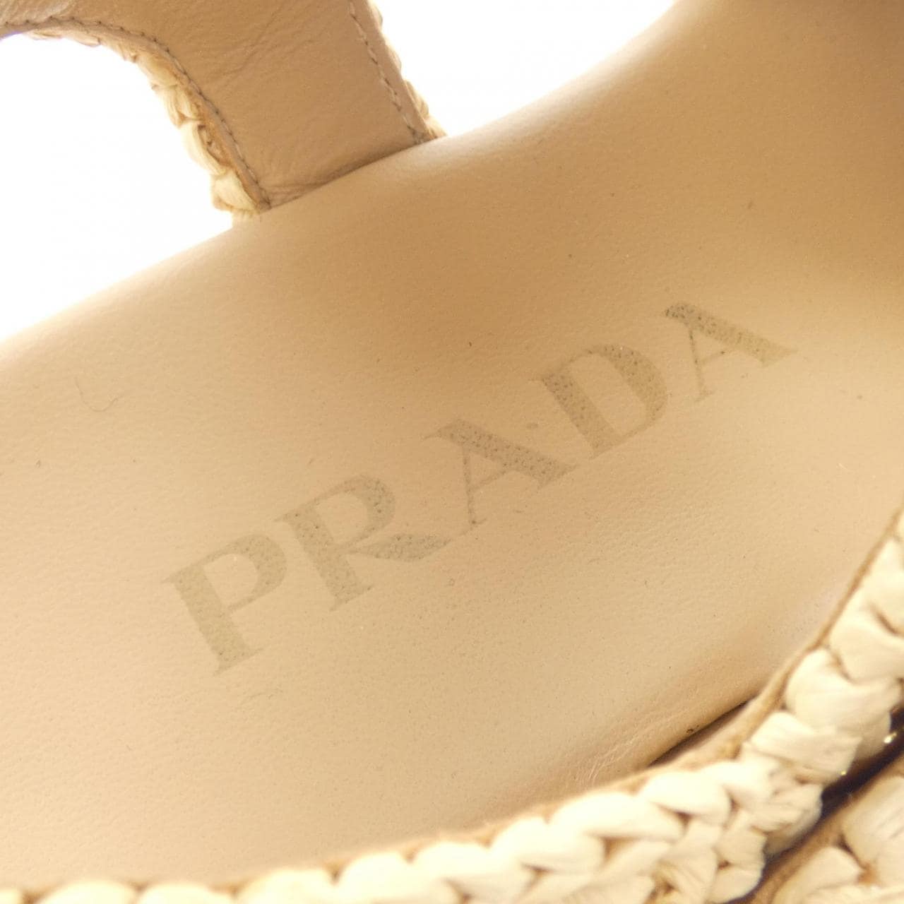 プラダ PRADA トライアングルロゴ 1X138N モノリス クロシェ サンダル
