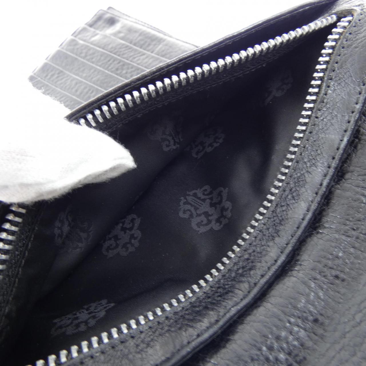 クロムハーツ CHROME HEARTS WAVE CROSS BTN　ウェーブ クロスボタン 2246 304 0501 0900 WALLET