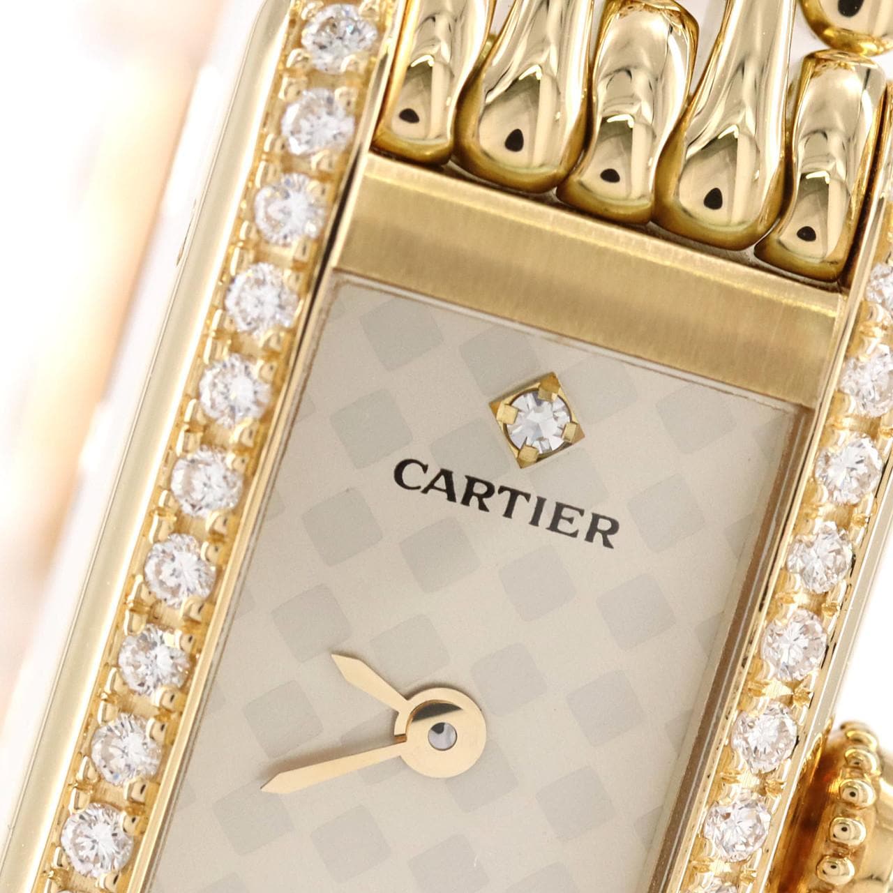 Cartier Tank Alonge YG/D WB3009K3 YG Quartz