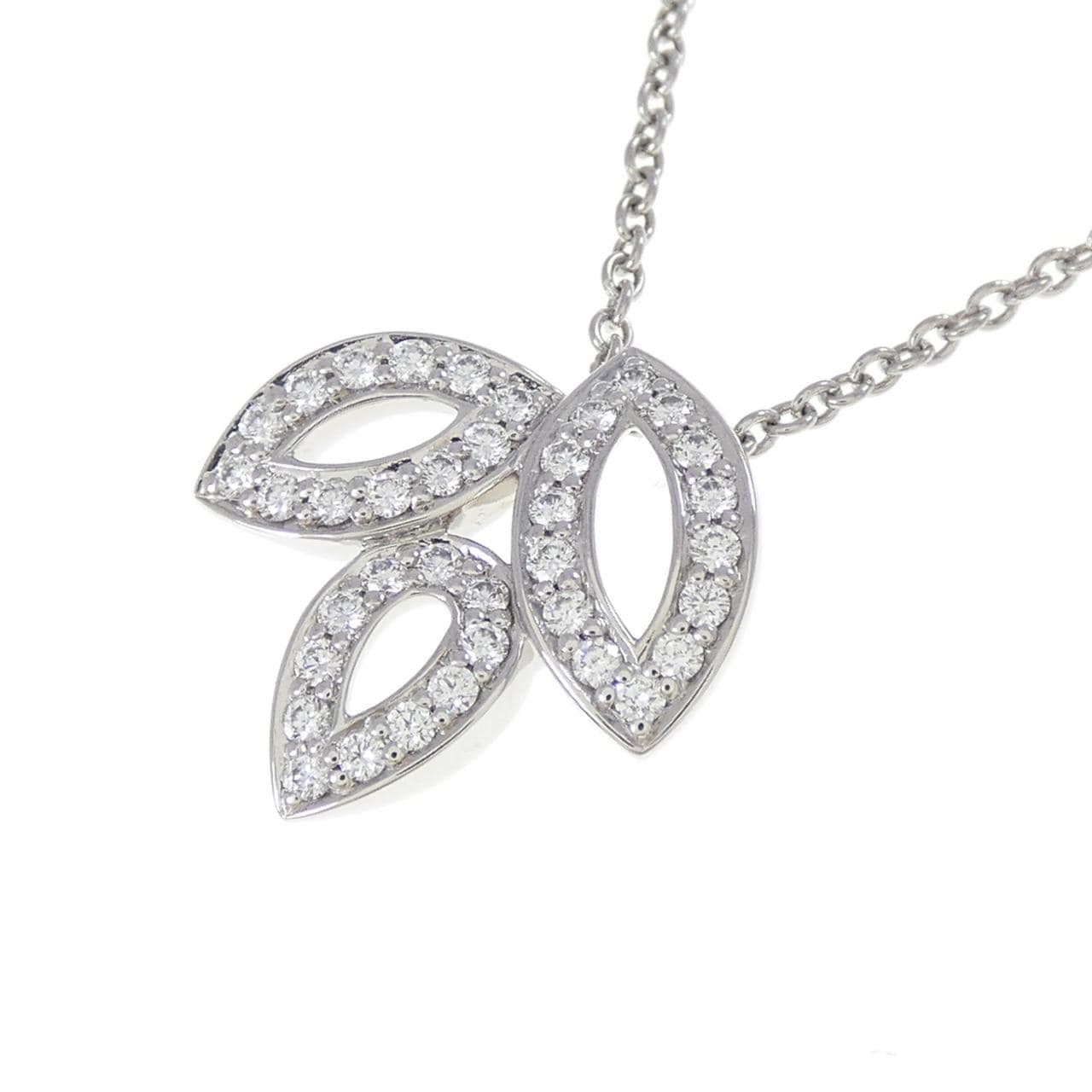 ハリーウィンストン リリークラスター ミニ ネックレス