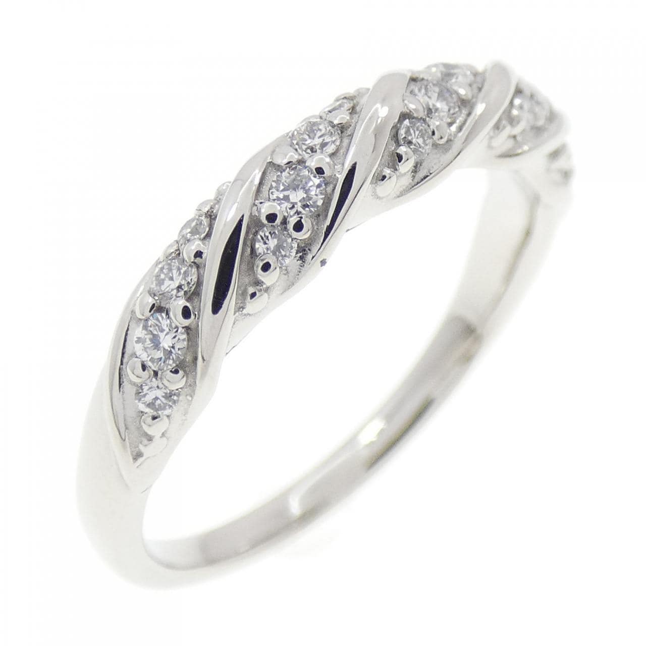 PT950 ダイヤモンド リング 0.20CT