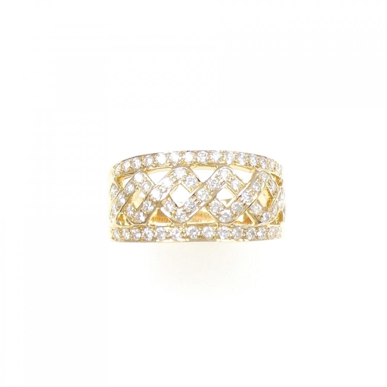 K18YG ダイヤモンド リング 0.50CT