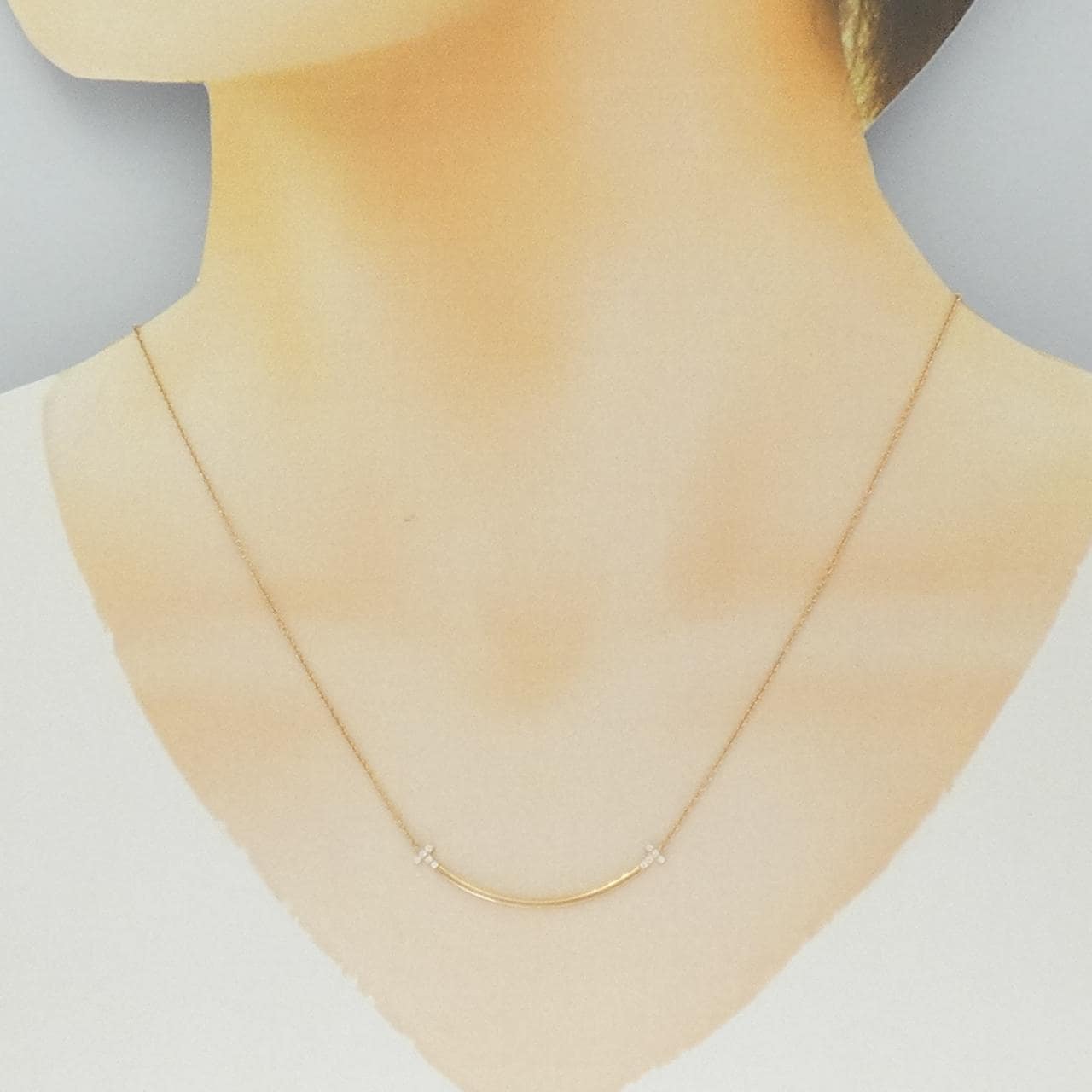 ティファニー Tスマイル スモール ネックレス