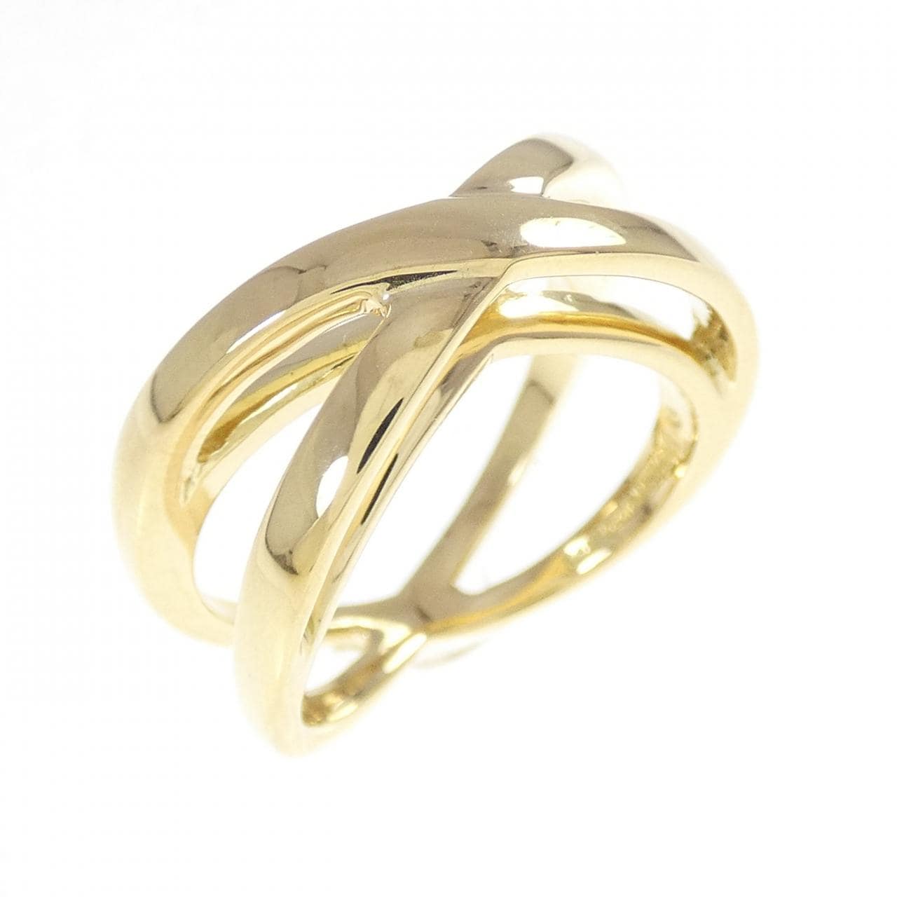 ティファニー インフィニティ ダブル クロス リング