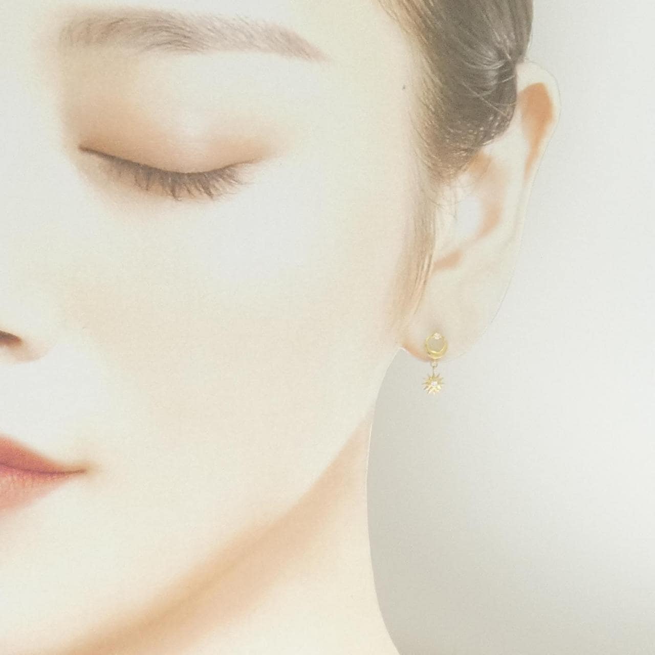 スタージュエリー ダイヤモンド ピアス 0.01CT 片耳